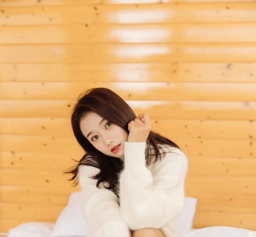 清纯干净的女生,小清新午后写真