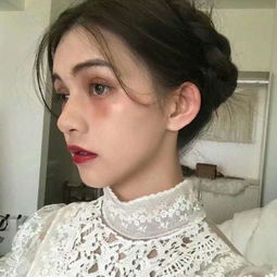 网红脸图片大全霸气长发个性女生头像