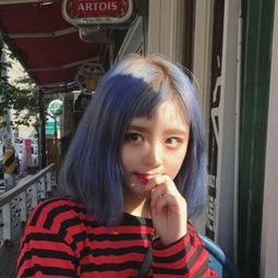 韩国美女短发霸气超拽头像逝去的青春不要让它浪费
