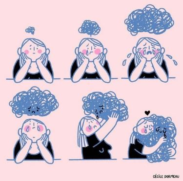 ins插画师专画女生最丑日常,网友一半被逗笑,一半被惹哭...