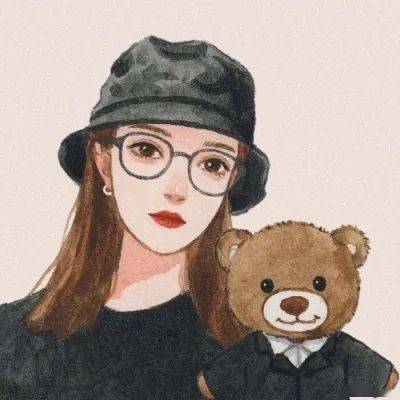 微信头像可爱手绘女生头像