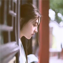 长发美女少女小清新头像2018情绪都在脸上这样不好