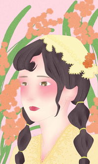 原创同人插画手绘人物头像封面壁纸堆糖,美好生活研究所