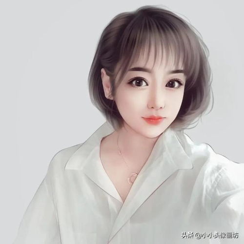你的头像该换了,真人照片变漫画头像,气质又清雅
