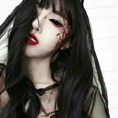 病娇真人恐怖血腥头像胆小勿点