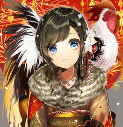 二次元和风美图华丽少女系列,动感迷人俏皮可爱的漂亮女生