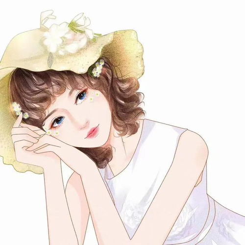 女生喜欢的头像手绘头像漫画头像