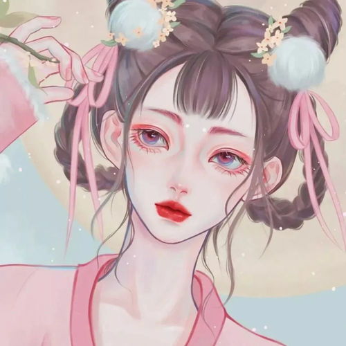 头像绝美女生头像中秋头像嫦娥玉兔头像古风头像