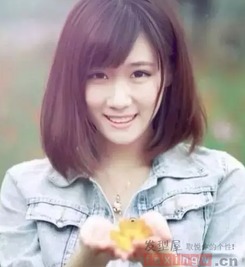 中短发型图片2017女