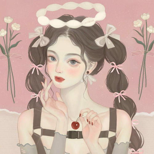 这些手绘女生头像真的是绝了,太漂亮了