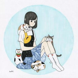 美爆一组超治愈系清新插画,满满少女心,快来吸一下