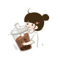 奶茶的头像女生喝奶茶唯美头像