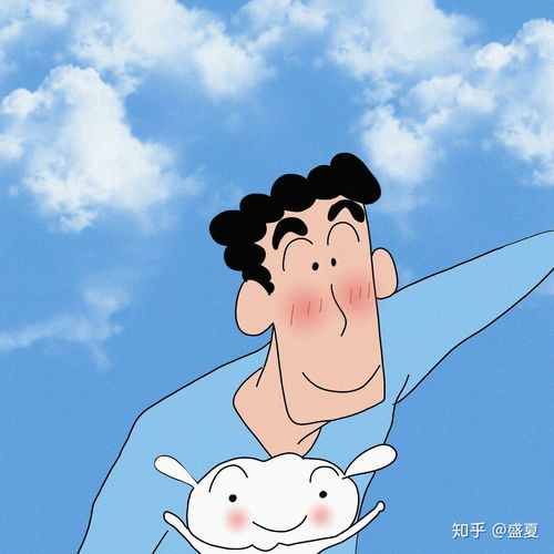 抖音奶爸卡通头像