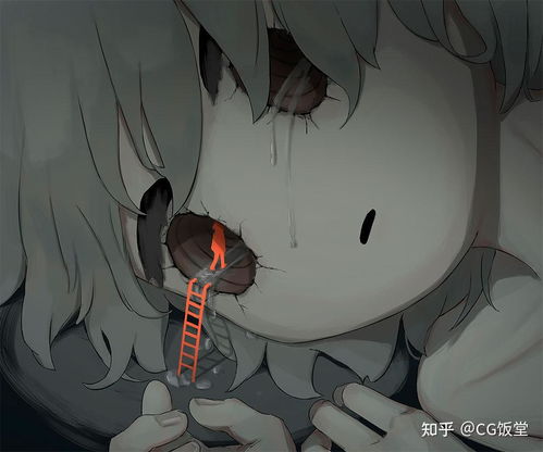 恐怖女生头像二次元画师