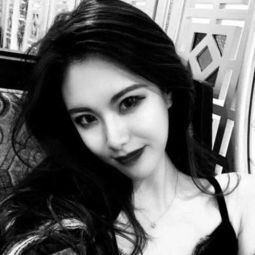 黑白女头像伤感高冷丧黑白系超酷女头