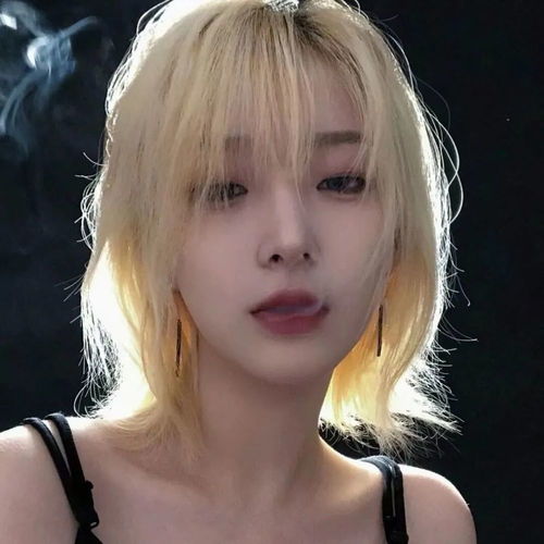 头像金发女头