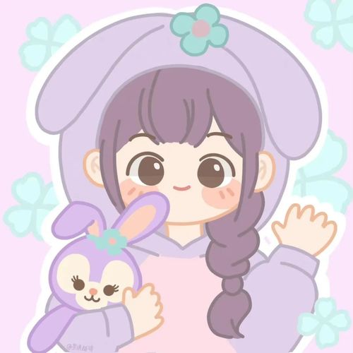 微信头像迪士尼主题少女动漫头像,手绘风格太可爱了