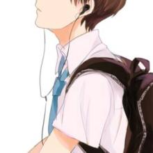 二次元头像男表情忧郁