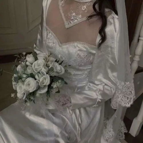白婚纱头像小仙女必备仙气满满头像