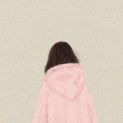 手绘头像好看的女生头像