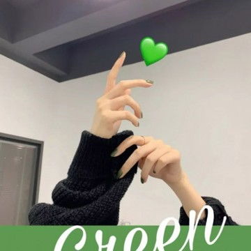 女生比心手势头像2021快手最火手势头像,个性头像图片