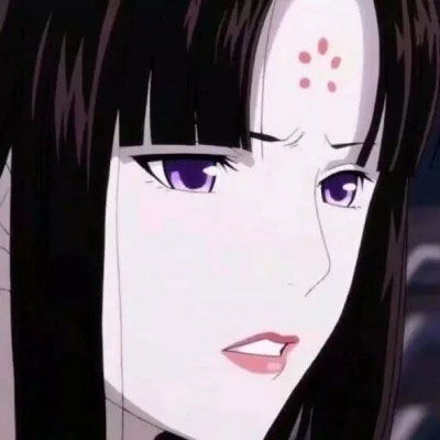 很酷的动漫人物女动漫头像女生黑暗冷艳