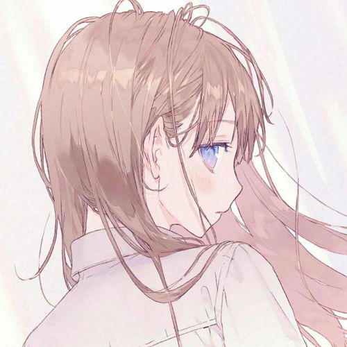 父女卡通头像有爱插画