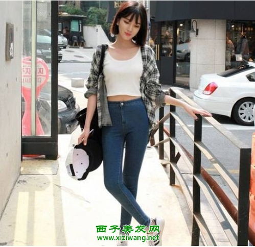 街拍人气短发美女图片美女短发这样打理最迷人