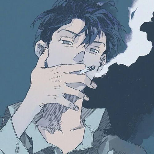 微信头像高冷动漫男