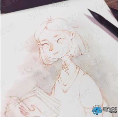 小清新精致知性美女人物头像手绘原画插画集