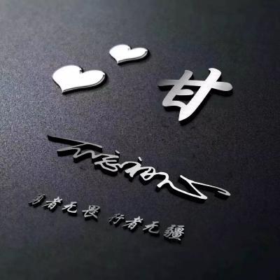 金属质感姓氏头像,高端精品3d商务励志微信姓氏头像