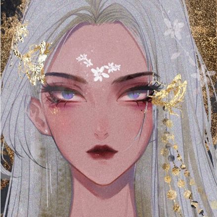 高冷范动漫女生头像想来想去,还是想你