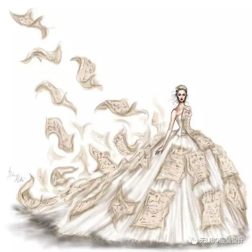 婚纱效果图合集把自己嫁给设计