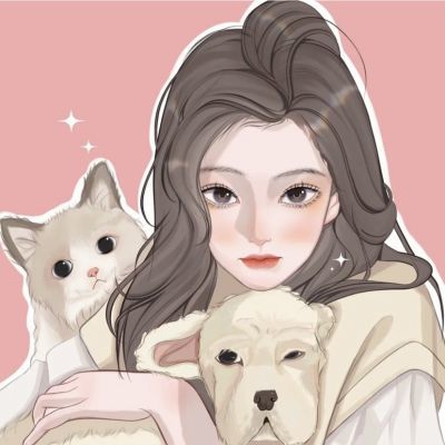 二次元手绘女头,你好,日历的第一页