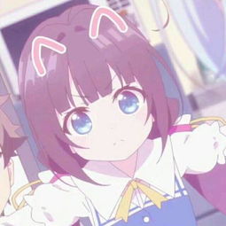 白蓝色衣服两个辫子的动漫女孩是谁什么动漫