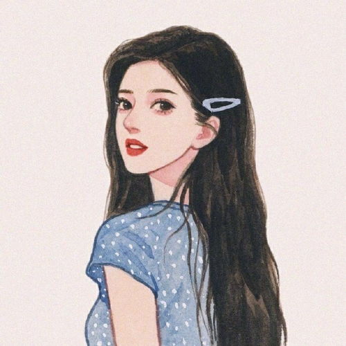 一组气质女生头像