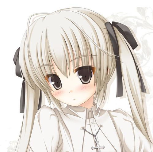 卡通头像小清新可爱小女孩动漫