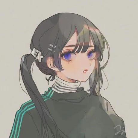 甜美可爱风的手绘插画少女头像合集