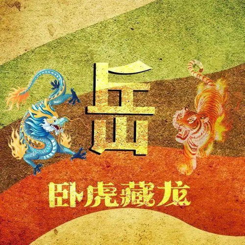 45张姓氏微信头像左青龙右猛虎,霸气