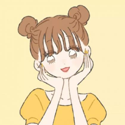 手绘可爱女孩头像,卡哇伊也适合闺蜜使用的