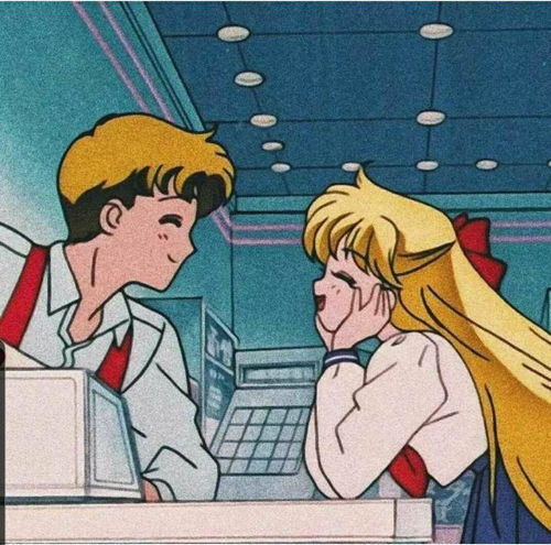 女生头像可爱二次元动画美少女战士