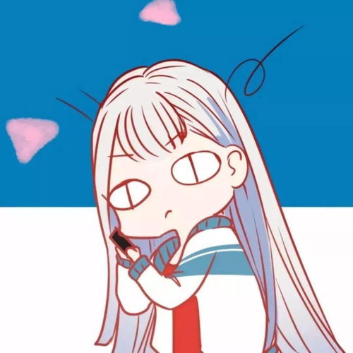 简单好看动漫女生头像