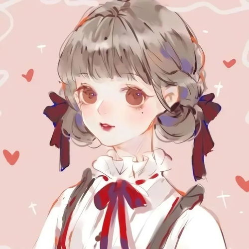 女生温柔的头像卡通女头
