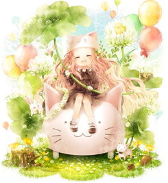 樱花少女头像背景图星巴克