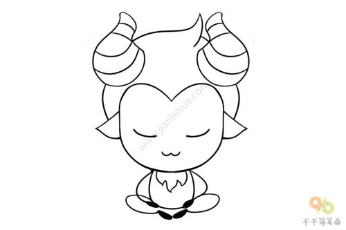 十二星座简笔画图片大全