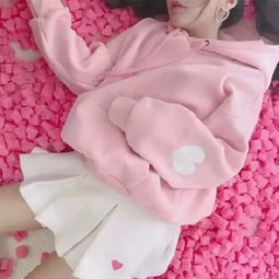 粉色系甜美女生头像梦幻少女心的粉色系女生头像