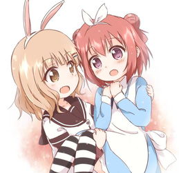动漫人物手机端壁纸摇曳百合