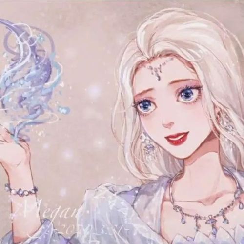 女生进迪士尼在逃公主必备头像,美出天际