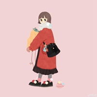 美美哒卡通短发头像女生微信头像图片大全