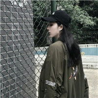 暗黑系女生个性头像酷酷的女生